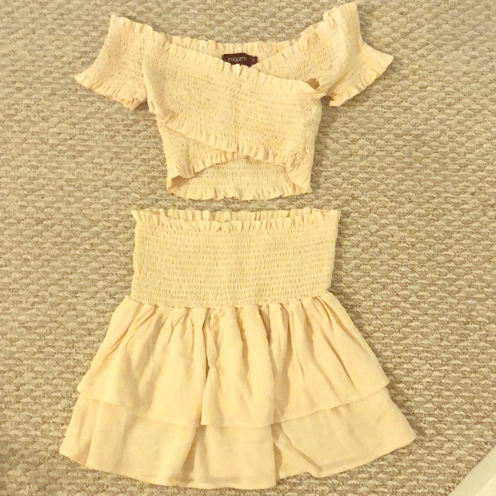 Cream Set from Etiquette Boutique